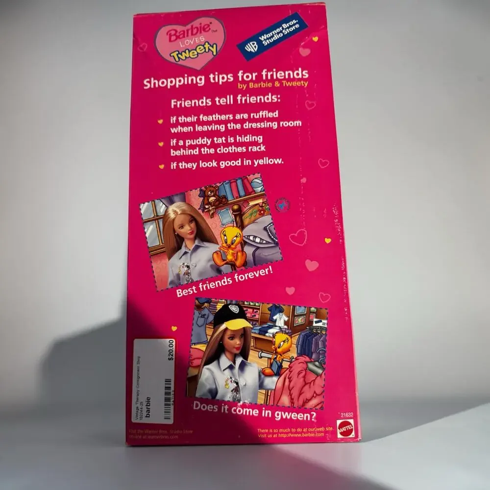 1998 Barbie Loves Tweety Special Edition | Warner Bros Studio Store Exclusive